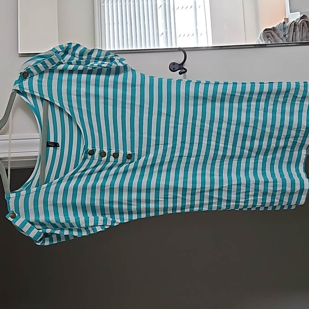 Nautical Sailor top sz M